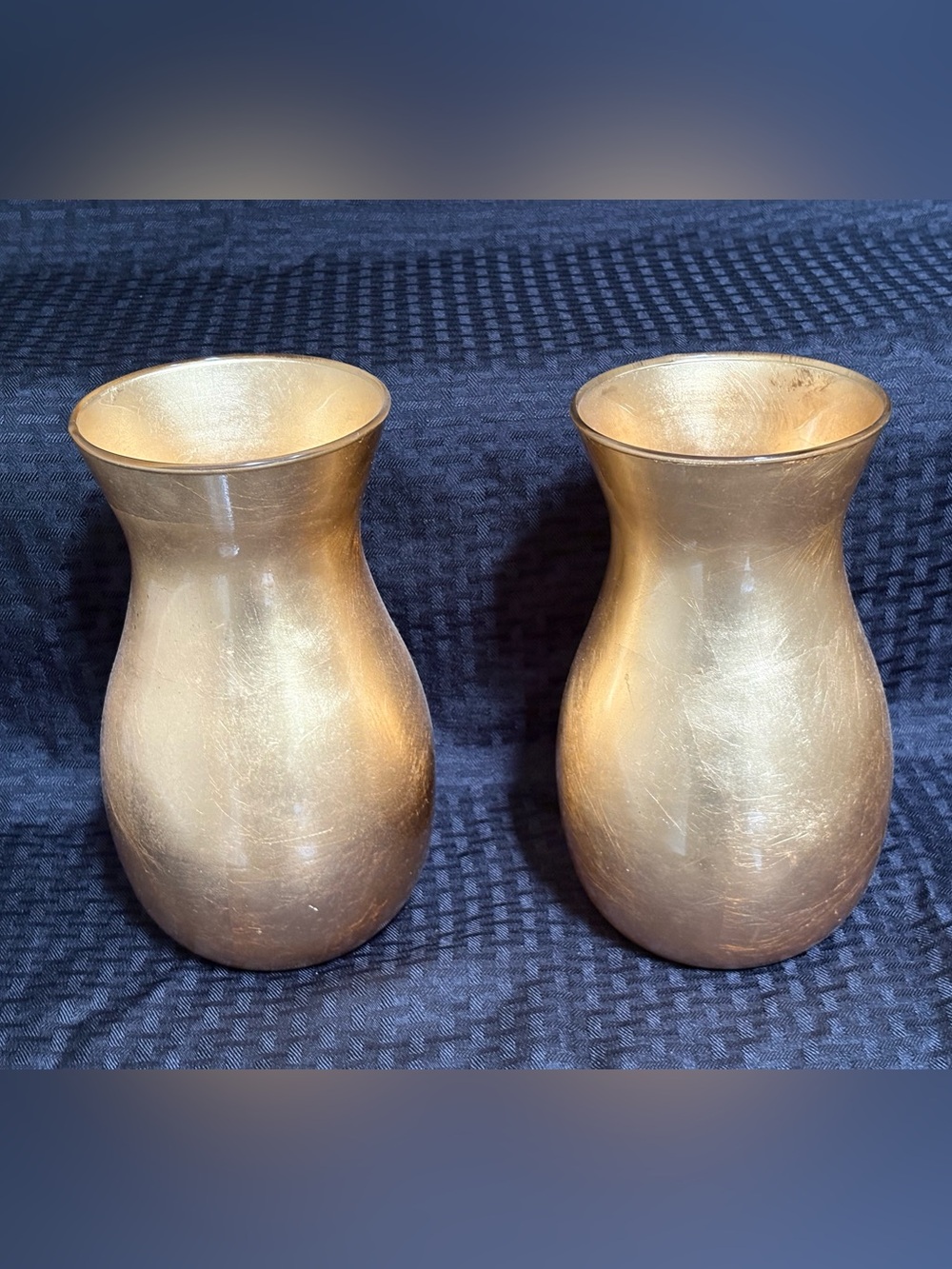 Gold Decorative Vase Pair - Home Accents